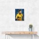 Neymar Abstract Portrait Wall Art