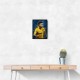 Neymar Abstract Portrait Wall Art