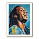 Ronaldinho Abstract Portrait Wall Art