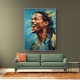 Ronaldinho Abstract Portrait 2 Wall Art