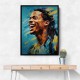 Ronaldinho Abstract Portrait 2 Wall Art