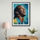 Ronaldinho Abstract Portrait 3 Wall Art