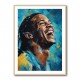 Ronaldinho Abstract Portrait 3 Wall Art