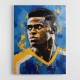 Vinicius Abstract Portrait Wall Art