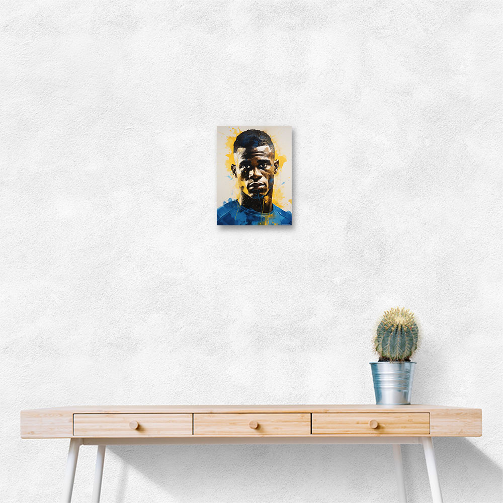 Vinicius Abstract Portrait 1 Wall Art