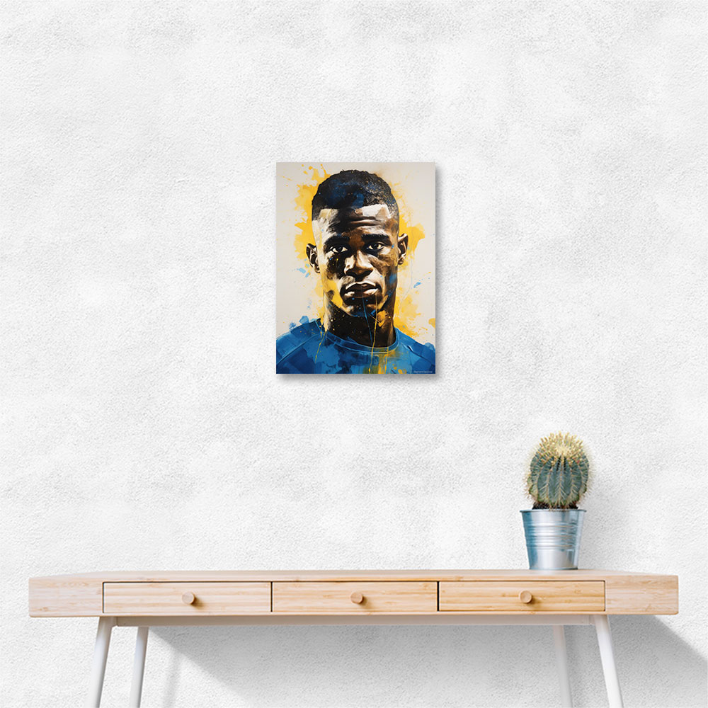 Vinicius Abstract Portrait 1 Wall Art