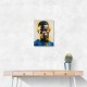 Vinicius Abstract Portrait 1 Wall Art