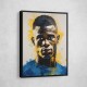 Vinicius Abstract Portrait 1 Wall Art