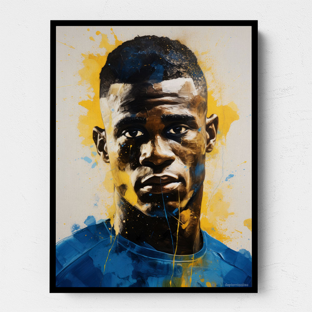 Vinicius Abstract Portrait 1 Wall Art