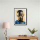 Vinicius Abstract Portrait 1 Wall Art