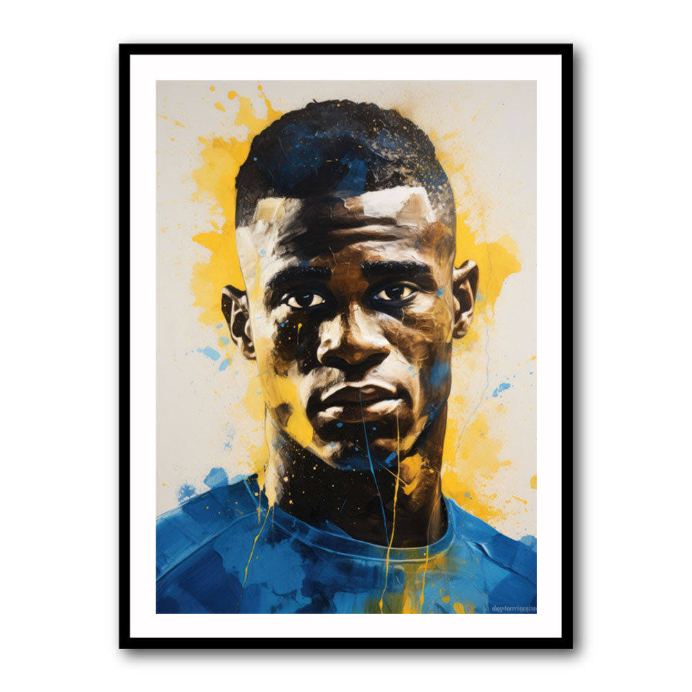 Vinicius Abstract Portrait 1 Wall Art