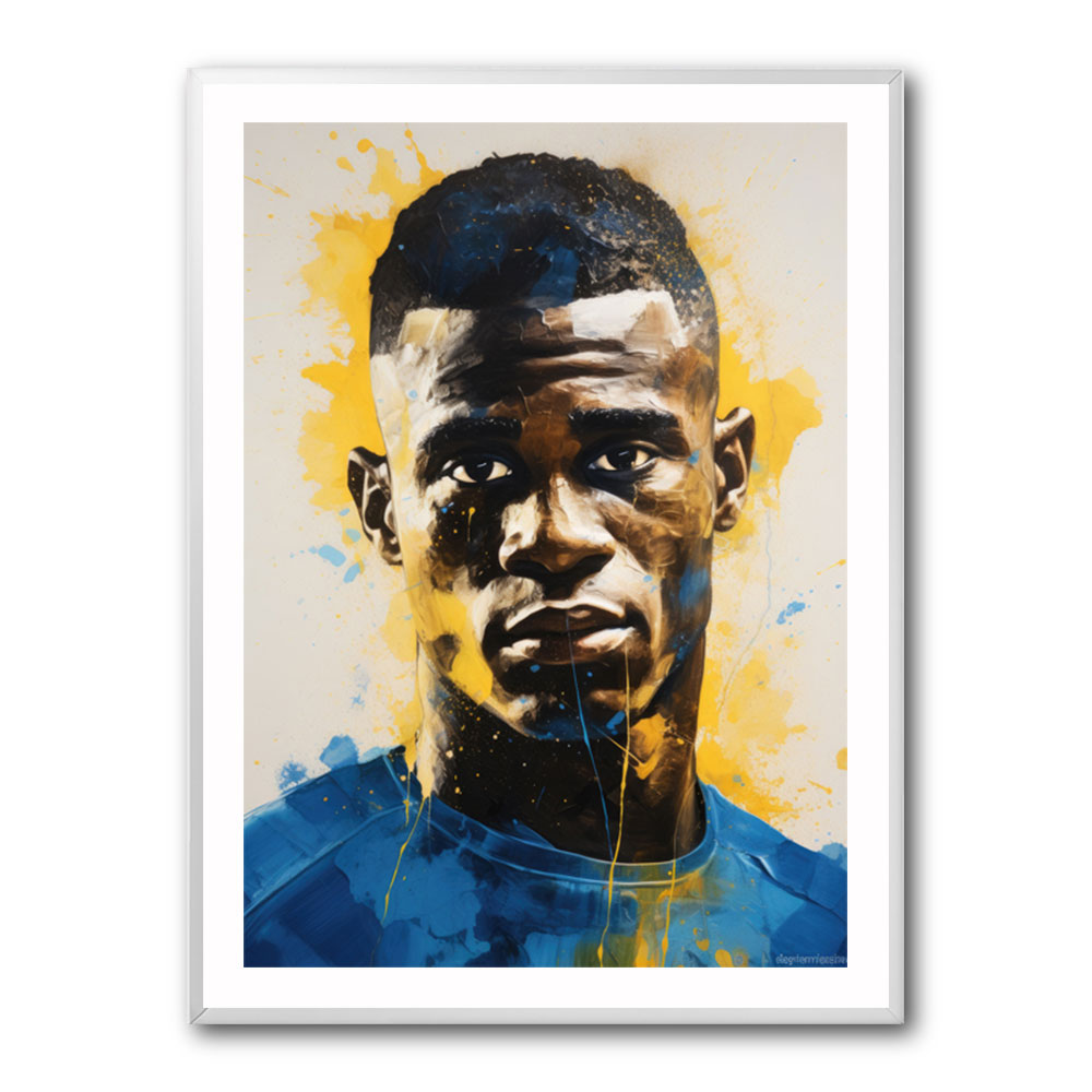 Vinicius Abstract Portrait 1 Wall Art