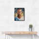 Zinedine Zidane Abstract Portrait Wall Art