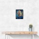 Zinedine Zidane Abstract Portrait 2 Wall Art