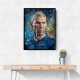 Zinedine Zidane Abstract Portrait 2 Wall Art