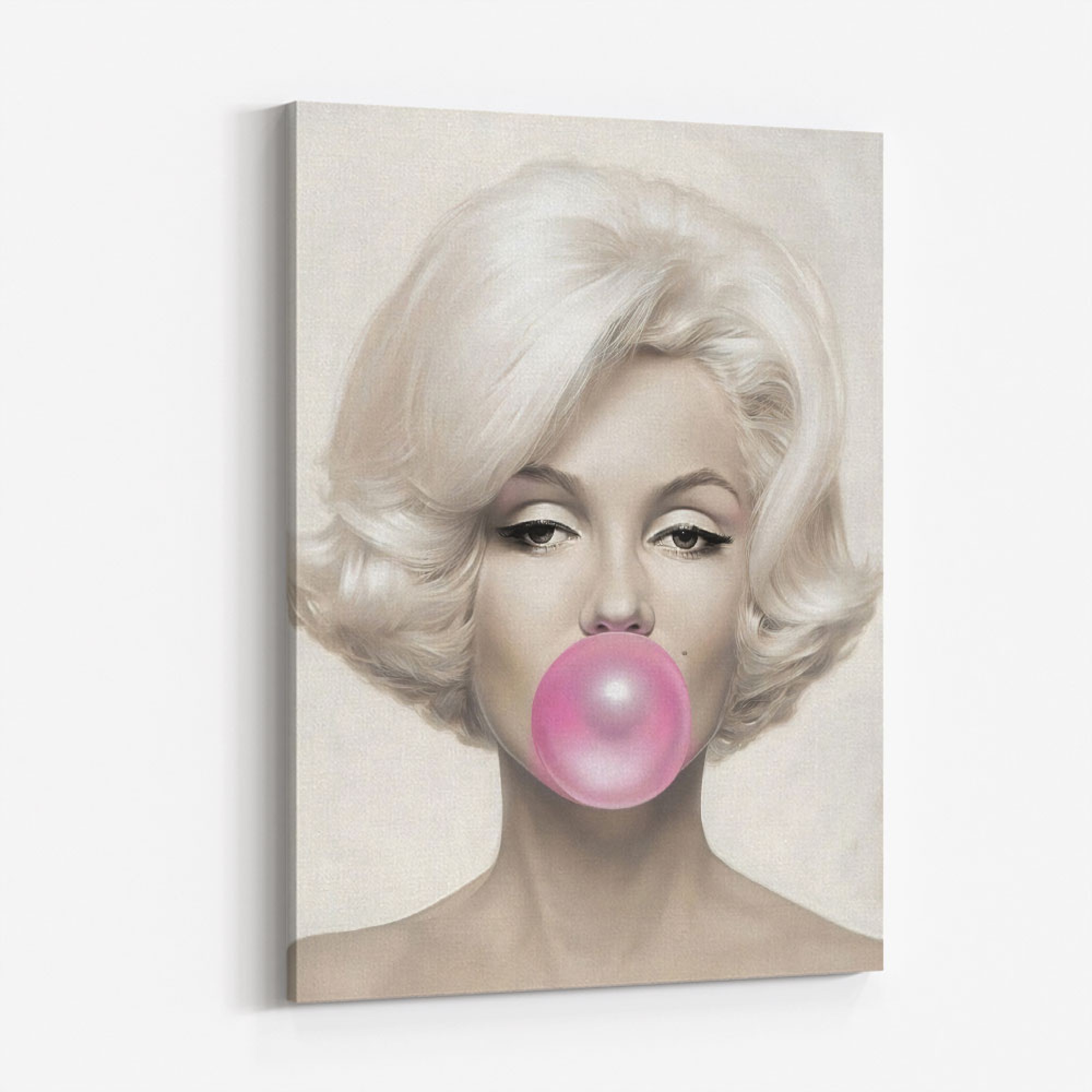 Marilyn Monroe Bubble Gum Wall Art