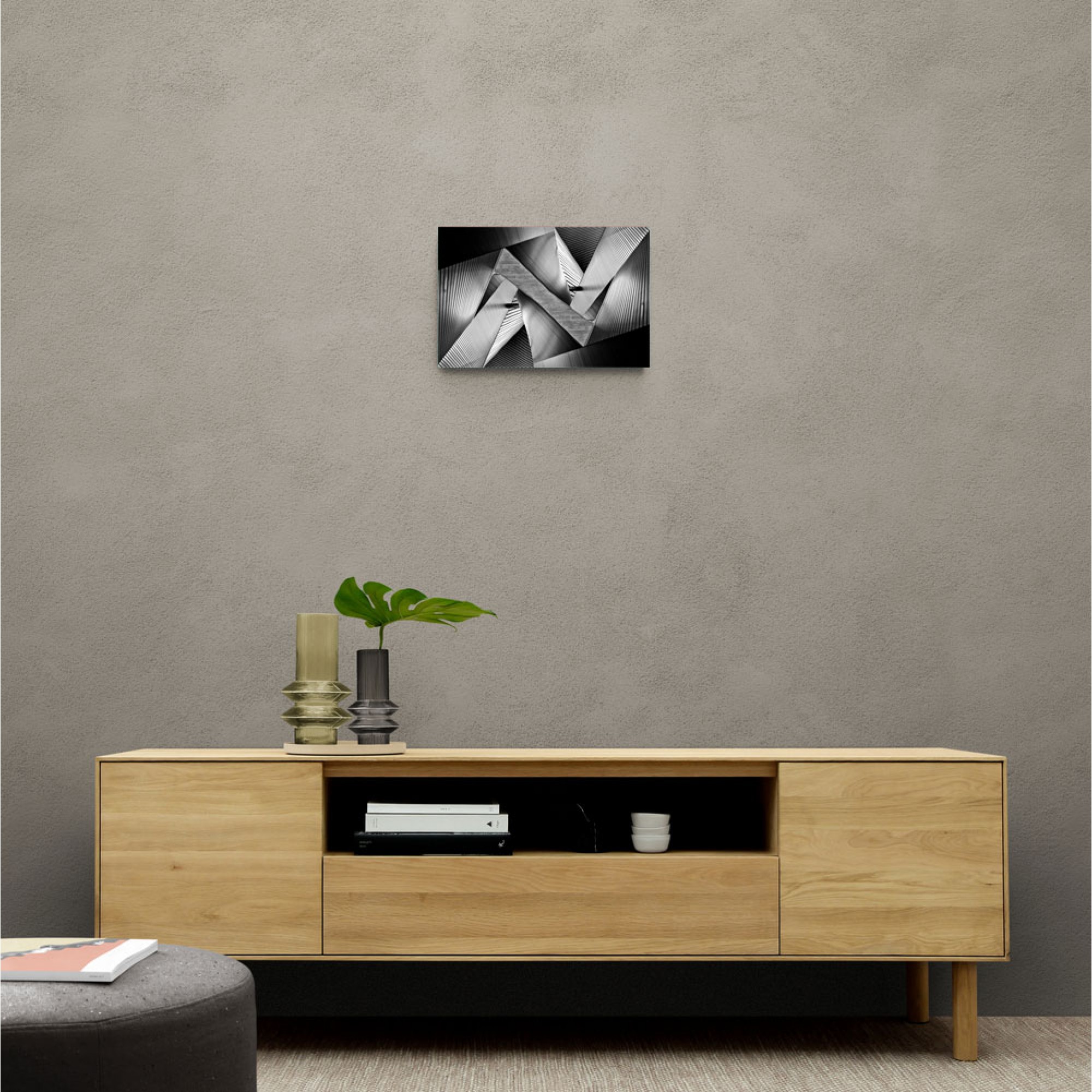 Metal Origami Wall Art