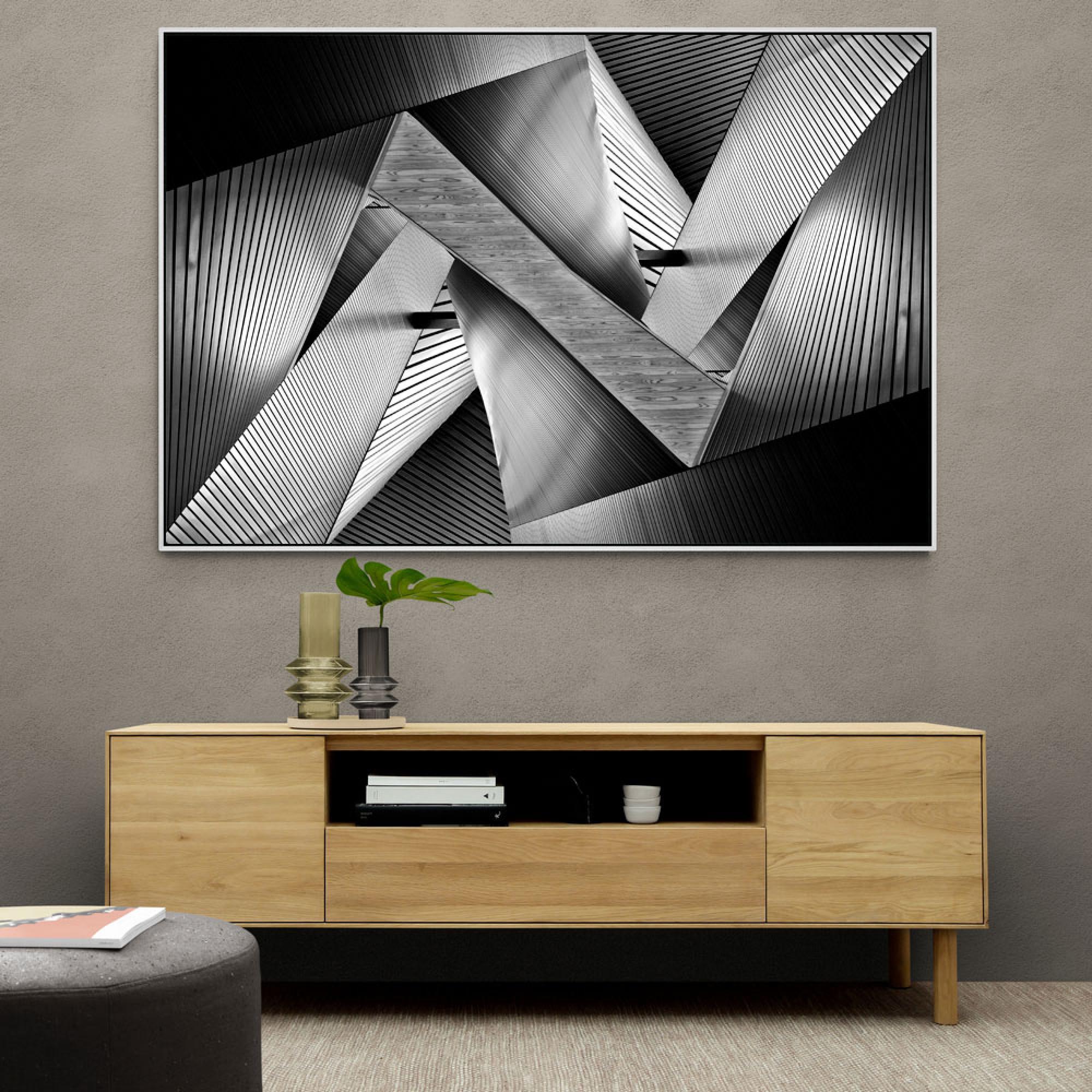 Metal Origami Wall Art