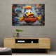 Urban Duck Sledging Wall Art