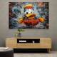 Urban Duck Sledging Wall Art