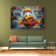 Urban Duck Sledging Wall Art