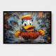 Urban Duck Sledging Wall Art