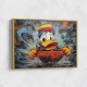 Urban Duck Sledging Wall Art