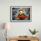 Urban Duck Sledging Wall Art