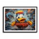 Urban Duck Sledging Wall Art