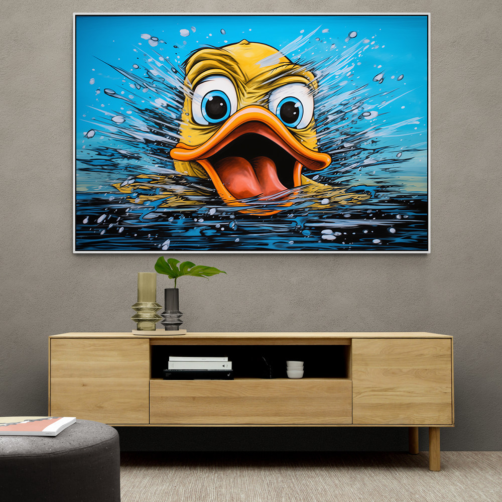 Urban Duck Splash Wall Art