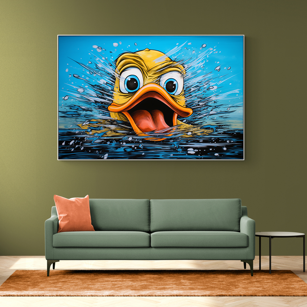 Urban Duck Splash Wall Art