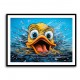 Urban Duck Splash Wall Art