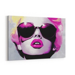 Marilyn Pink Pop Art