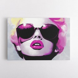 Marilyn Pink Pop Art