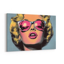 Marilyn Pink Shades Pop Art