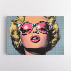 Marilyn Pink Shades Pop Art