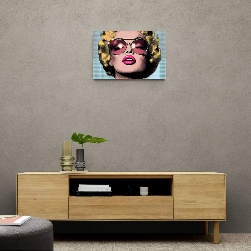 Marilyn Pink Shades 2 Pop Art