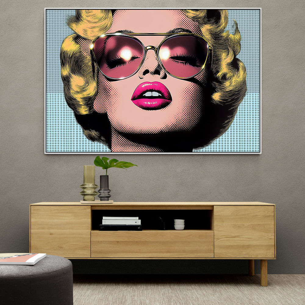 Marilyn Pink Shades 2 Pop Art