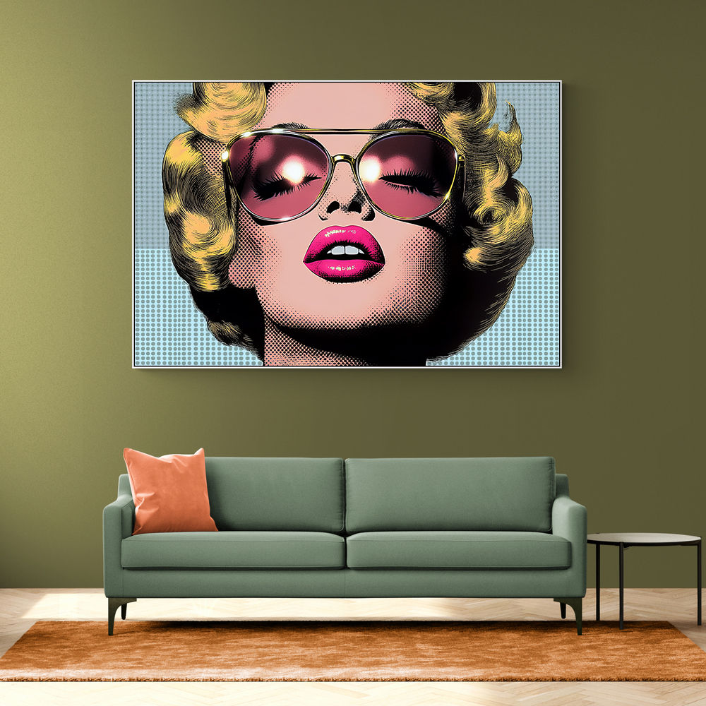 Marilyn Pink Shades 2 Pop Art