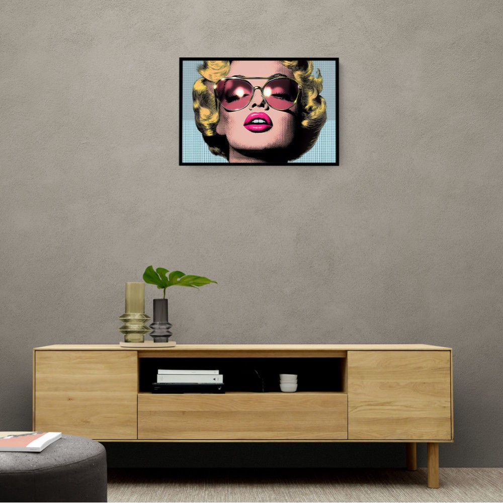 Marilyn Pink Shades 2 Pop Art