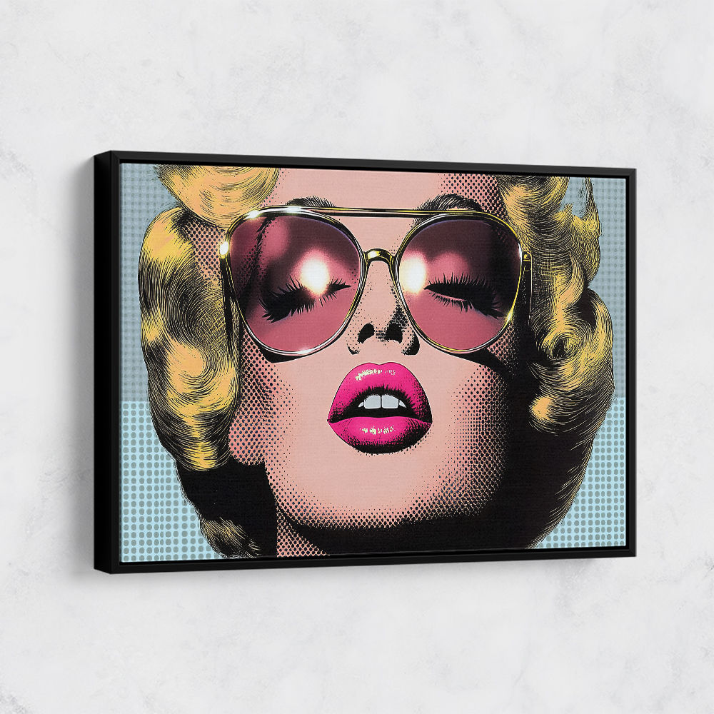 Marilyn Pink Shades 2 Pop Art