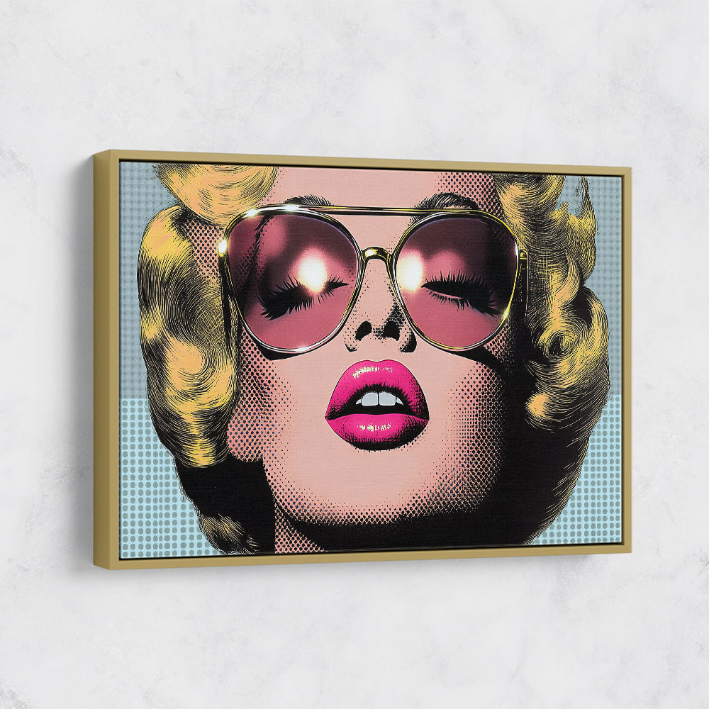 Marilyn Pink Shades 2 Pop Art