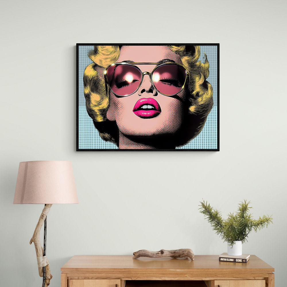 Marilyn Pink Shades 3 Pop Art