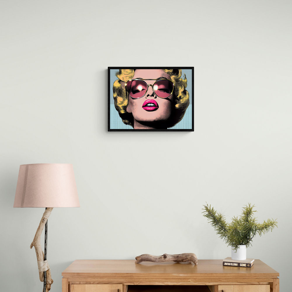 Marilyn Pink Shades 3 Pop Art