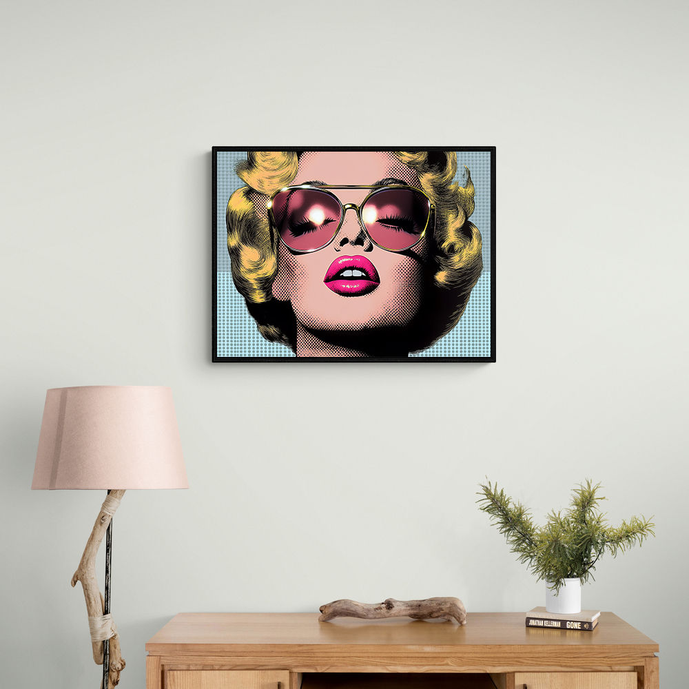 Marilyn Pink Shades 3 Pop Art