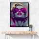 Pink Marilyn Pop Art