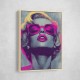 Pink Marilyn Pop Art