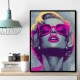 Pink Marilyn Pop Art