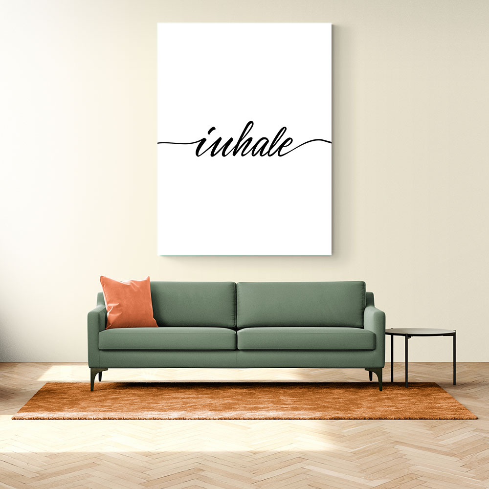 Inhale Wall Art