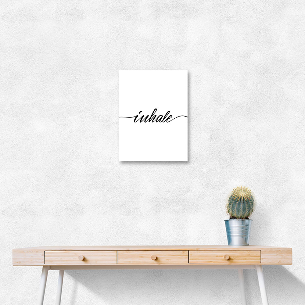 Inhale Wall Art